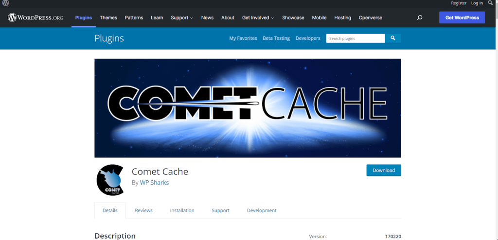 Comet Cache WP Plugin